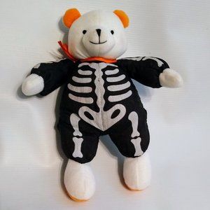 Hallmark Halloween Skeleton Bear Small Plush